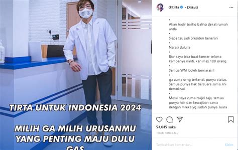 Menza tirta foto com, JAKARTA - Influencer dokter Tirta Mandira Hudhi mengunggah foto aksi penjambretan yang dilakukan dua terduga pelaku di flyover Senayan, Jakarta Pusat, Senin (28/1)